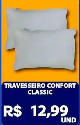 Super Vi Supermercados Travesseiro confort classic oferta