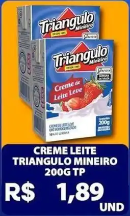 Super Vi Supermercados Creme leite triangulo mineiro oferta