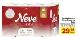 Carrefour Bairro Papel higiênico Neve Toque da Seda oferta