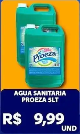 Super Vi Supermercados Agua sanitaria proeza oferta