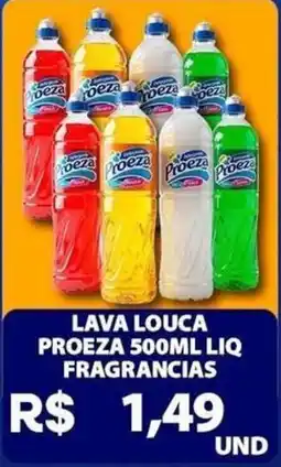 Super Vi Supermercados Lava louca proeza fragrancias oferta