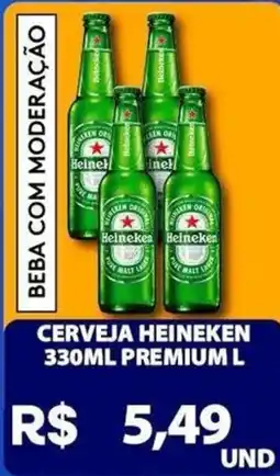 Super Vi Supermercados Cerveja heineken premium l oferta