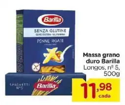Carrefour Bairro Massa grano duro Barilla Longos, n° 5 oferta