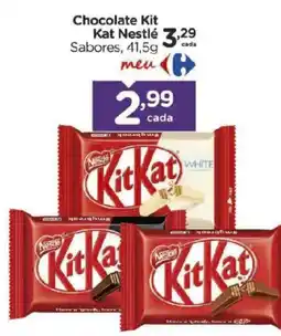 Carrefour Bairro Chocolate Kit Kat Nestlé oferta