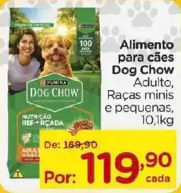 Carrefour Bairro Alimento para cães dog chow adulto, raças minis e pequenas oferta