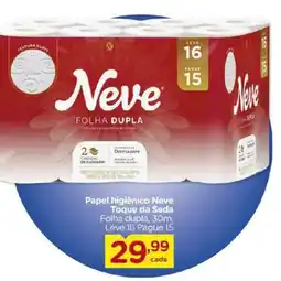 Carrefour Bairro Papel higiênico Neve oferta
