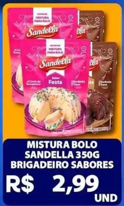 Super Vi Supermercados mistura bolo sandella oferta