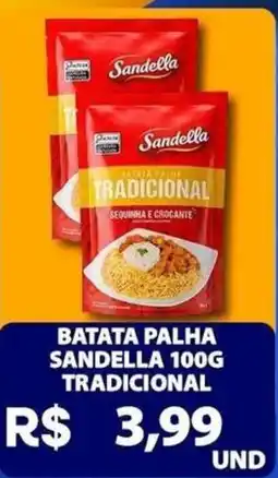 Super Vi Supermercados batata palha sandella tradicional oferta