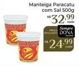 Dona de Casa Manteiga Paracatu com Sal oferta