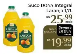 Dona de Casa Suco dona integral laranja oferta