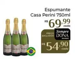 Dona de Casa Espumante Casa Perini oferta