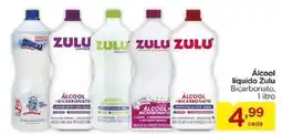 Carrefour Bairro álcool líquido zulu bicarbonato oferta