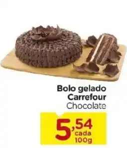 Carrefour Bairro Bolo gelado Carrefour Chocolate oferta