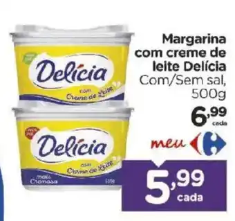 Margarina com creme de leite Delicia