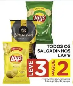 Carrefour Bairro Todos os salgadinhos lay's oferta
