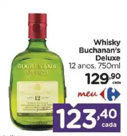 Carrefour Bairro Whisky Buchanan's Deluxe oferta