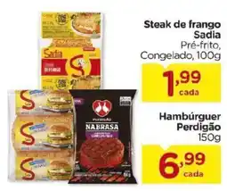 Carrefour Bairro Steak de frango Sadia oferta