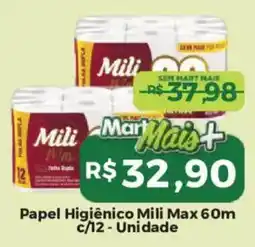 Mart Minas Papel Higiênico Mili Max oferta