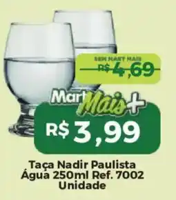 Mart Minas Taça Nadir Paulista oferta