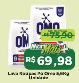 Mart Minas Lava Roupas Pó Omo oferta