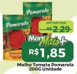 Mart Minas molho tomate pomarola oferta