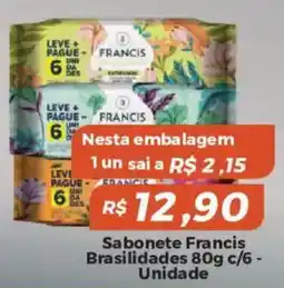 Mart Minas Sabonete francis brasilidades oferta