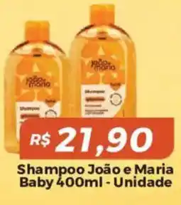 Mart Minas Shampoo joão e maria baby oferta