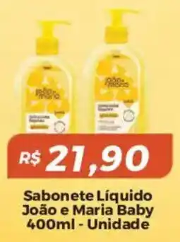 Mart Minas Sabonete liquido joão e maria baby oferta