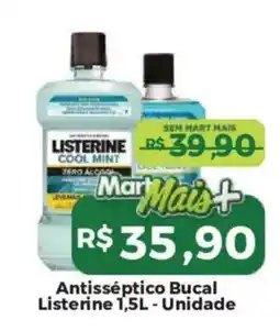 Mart Minas Antisséptico Bucal Listerine oferta