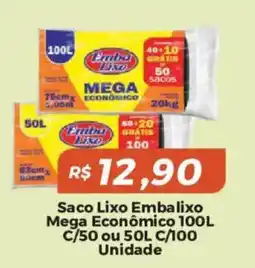 Mart Minas Saco lixo embalixox mega econômico oferta