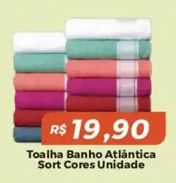 Mart Minas Toalha Banho Atlântica Sort Cores Unidade oferta