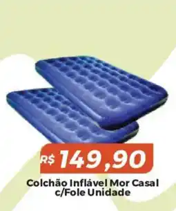 Mart Minas Colchão Inflável Mor Casal oferta