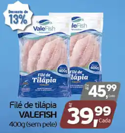 Cometa Supermercados Filé de tilápia valefish oferta