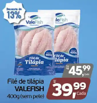 Filé de tilápia valefish