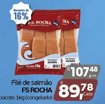 Cometa Supermercados Filé de salmão fs rocha oferta