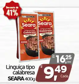 Cometa Supermercados Linguiça tipo calabresa oferta