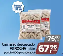Cometa Supermercados Camarão descascado FS ROCHA médio oferta