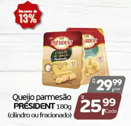 Cometa Supermercados Queijo parmesão président oferta