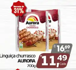 Cometa Supermercados Linguiça churrasco aurora oferta