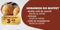 Cometa Supermercados Pão de queijo oferta