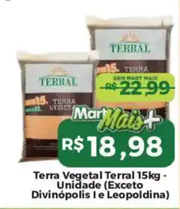 Mart Minas Terra Vegetal Terral oferta