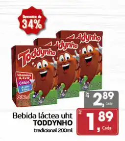 Cometa Supermercados Bebida láctea uht toddynho tradicional oferta