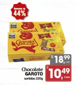 Cometa Supermercados Chocolate garoto oferta
