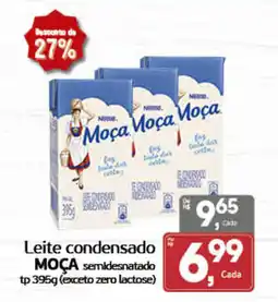 Cometa Supermercados Leite condensado MOÇA semidesnatado oferta