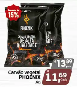 Cometa Supermercados Carvão vegetal phoenix oferta