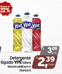 Cometa Supermercados Detergente líquido ypê oferta