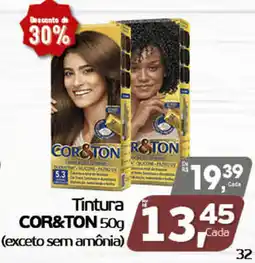 Cometa Supermercados Tintura cor&ton oferta