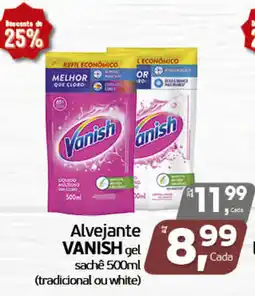Cometa Supermercados Alvejante vanish gel sachê 500ml oferta