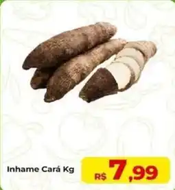 Rebouças Supermercados Inhame Cará Kg oferta