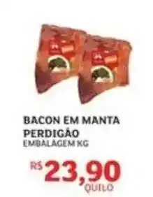 Assaí Atacadista Bacon em Manta Perdigão oferta